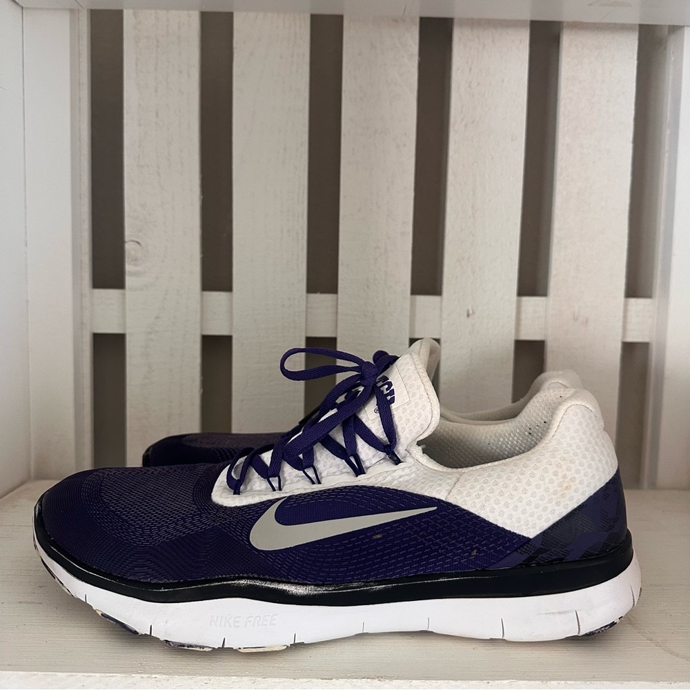 Nike Free Trainer V7 VT TCU Purple White Men’s Size 13 Athletic Shoes - Picture 2 of 13